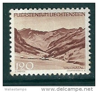 Liechtenstein 1944 SG 239 MM Balzers Valuntal - Neufs