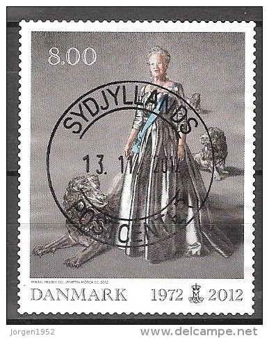 DENMARK   #   STAMPS FROM YEAR 2012 " STANLEY GIBBONS  1672 " - Used Stamps
