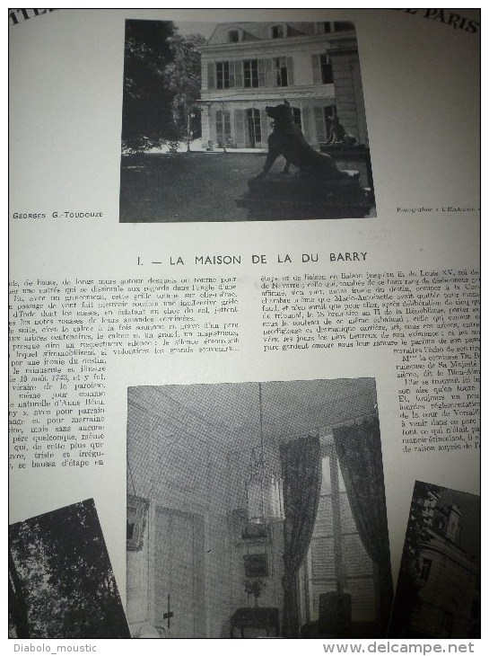 L' illustration  1943 Kharkov (URSS) ;Franco;Paris bombardé;ARGELES;Luz; Maison de Mme Du Barry;Louveciennes et Bougival