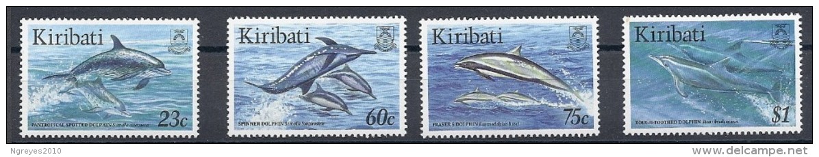 140011084  KIRIBATI  YVERT  Nº  371/4  **/MNH - Kiribati (1979-...)