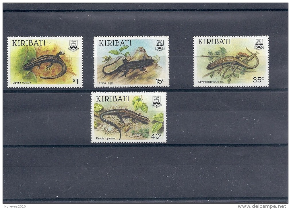 140011086  KIRIBATI  YVERT  Nº  172/5  **/MNH - Kiribati (1979-...)