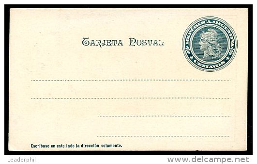 ARGENTINA Unused Postal Stationery W/BUENOS AIRES Map VF - Enteros Postales