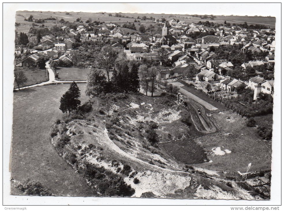 Cpsm 88 - En Avion Au Dessus De Grand (Vosges) - Vestiges De L'amphithéâtre Romain - Autres & Non Classés