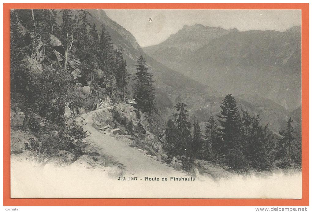 EGG794, Route De Finhaut, Trou De Punaise,  Circulée 1907 - Finhaut