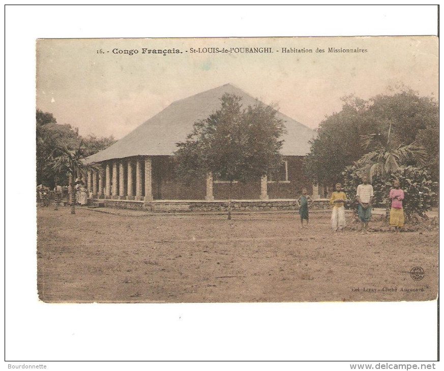 SAINT LOUIS DE L'OUBANGHI HABITATION DES MISSIONNAIRES-CONGO FRANCAIS - Other & Unclassified