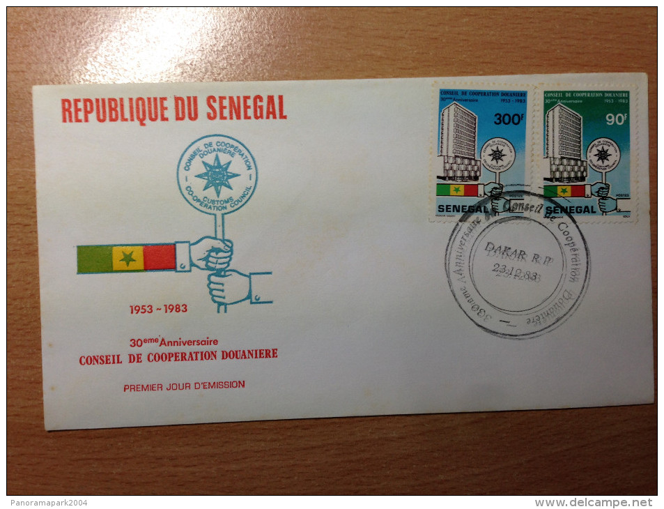 Sénégal FDC 1er Premier Jour 1983 Conseil De Coopération Douanière Zoll Toll Douane - Sénégal (1960-...)