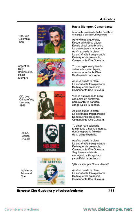 Lote 201, 2013, Ernesto Che Guevara y el Coleccionismo, Catalogo, 134 p, Catalogue, Notes, Coin, Stamp, Phone Card, book