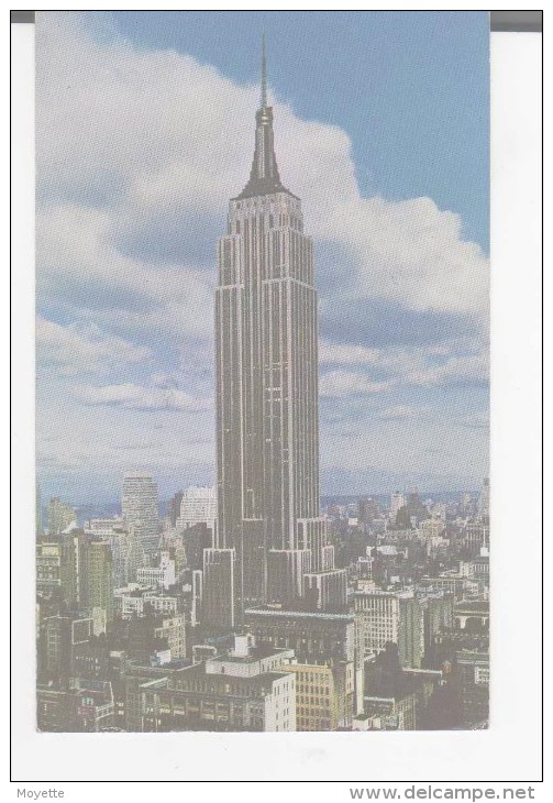CPSM-1962-U.S.A-NEW YORK-EMPIRE STATE BUILDING-1 TIMBRE - Empire State Building