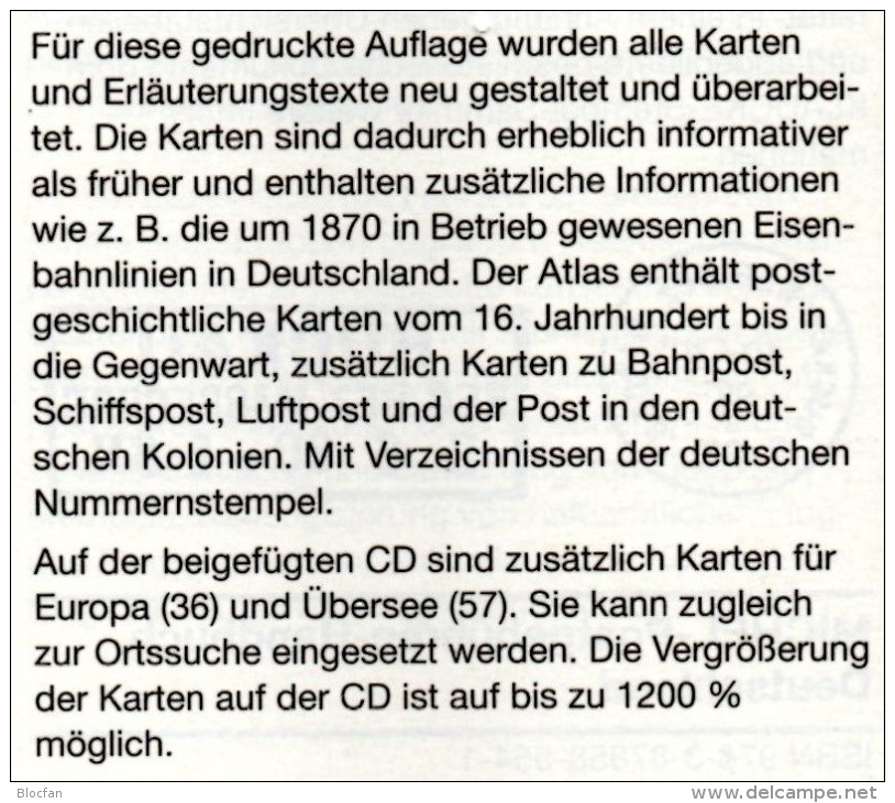 MlCHEL Atlas Deutschland-Philatelie 2013 Neu 79€ Mit CD-Rom Postgeschichte A-Z Mit Nummernstempeln Catalogue Of Germany - Other Book Accessories