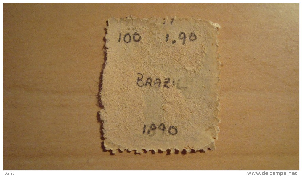 Brazil  1890  Scott #100  Used - Oblitérés