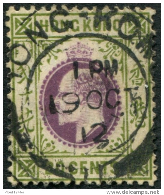 Pays : 225 (Hong Kong : Colonie Britannique)  Yvert Et Tellier N° :   96 (o) Belle Oblitération - Used Stamps