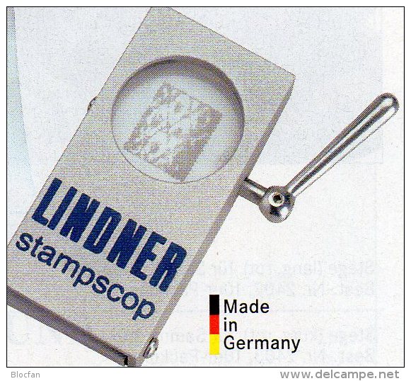 Wasserzeichen-Sucher STAMPSCOP Neu 69€ Zum Prüfen Von WZ Auf Briefmarken Check Of Stamps Paper Wmkd. LINDNER Offer 9111 - Supplies And Equipment