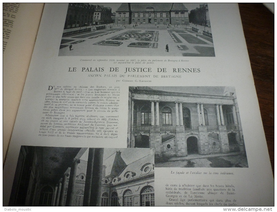 L' Illustration1943 Palais De Justice RENNES ;KHARKOV ;Funérailles Du Roi De BULGARIE ;Gaz De Boues-égout ;Acuponcture - L'Illustration