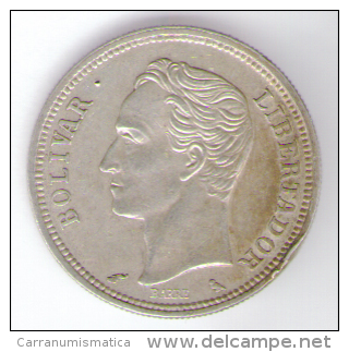 VENEZUELA 1 BOLIVAR 1960 AG SILVER - Venezuela