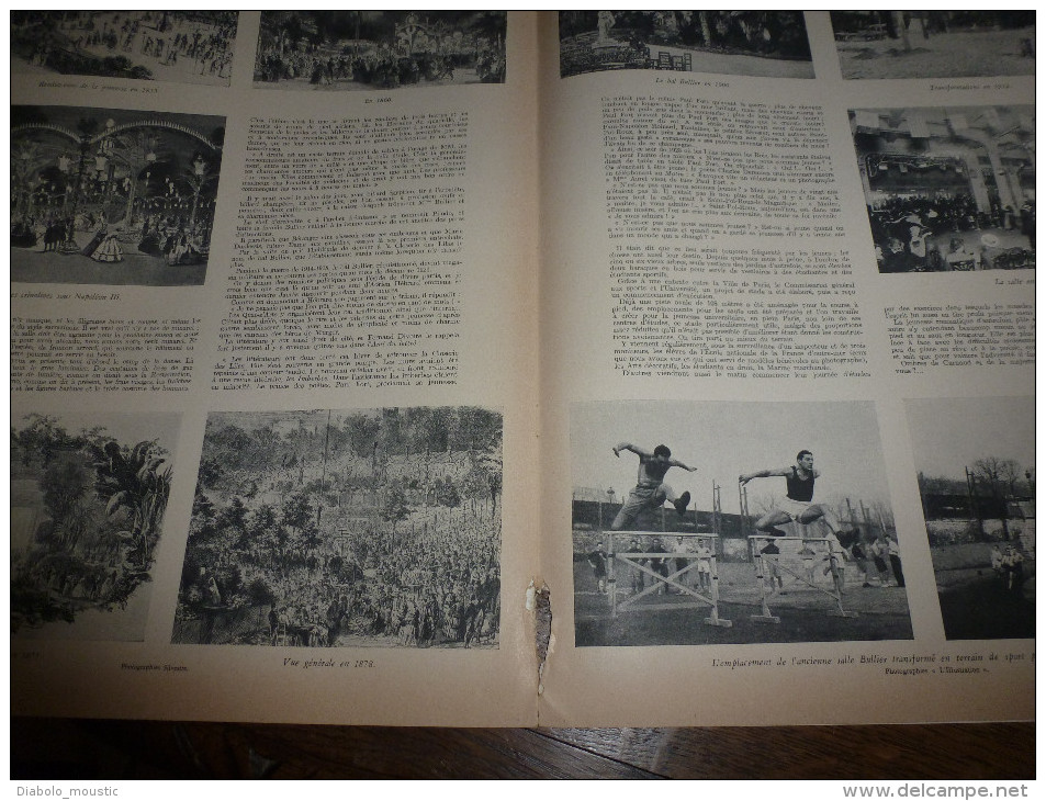 L' illustration 1943 Combat aéro-naval;Ligne démarcation;MAQUEDA (Espagne);Allemagne donne son sang;En CRAU ;Bal BULLIER