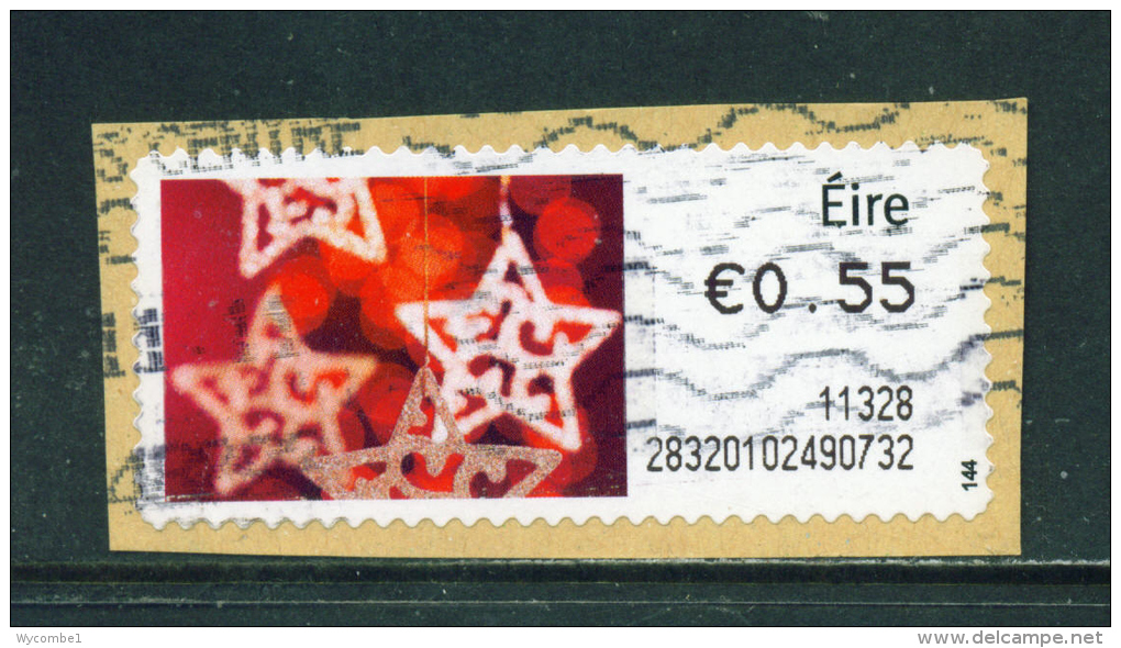 IRELAND - 2011  Post And Go/ATM Label  Christmas  Used On Piece As Scan 2 - Vignettes D'affranchissement (Frama)