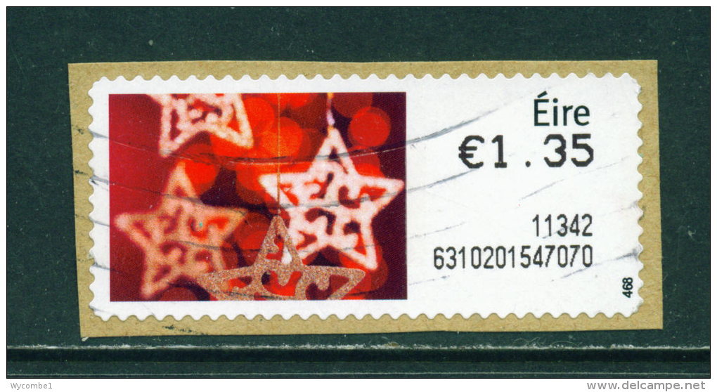 IRELAND - 2011  Post And Go/ATM Label  Christmas  Used On Piece As Scan 2 - Vignettes D'affranchissement (Frama)