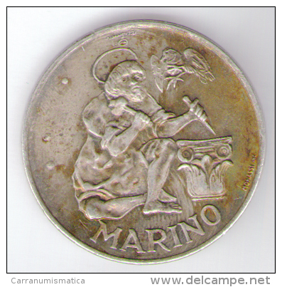 SAN MARINO 500 LIRE 1975 AG SILVER - San Marino