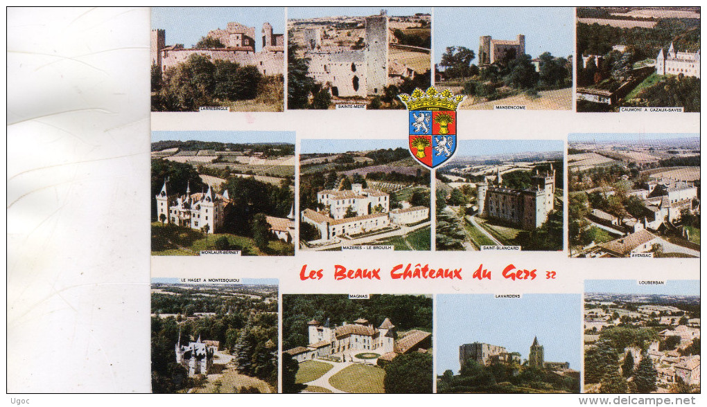 CPSM  - 32 - Les Beaux Châteaux Du Gers  - 704 - Other & Unclassified