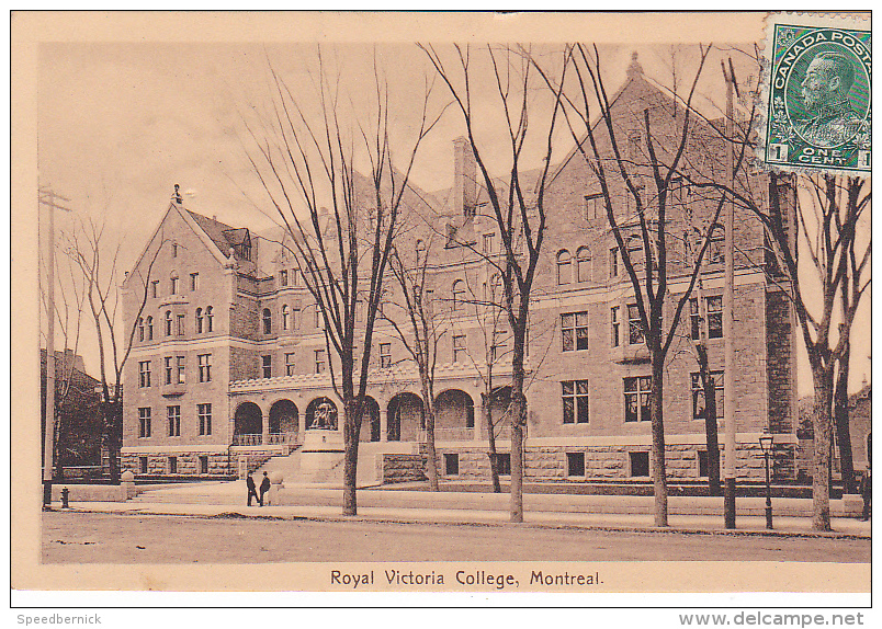 227450 CANADA QUEBEC Montreal Royal Victoria College  -international Stationery - Montreal