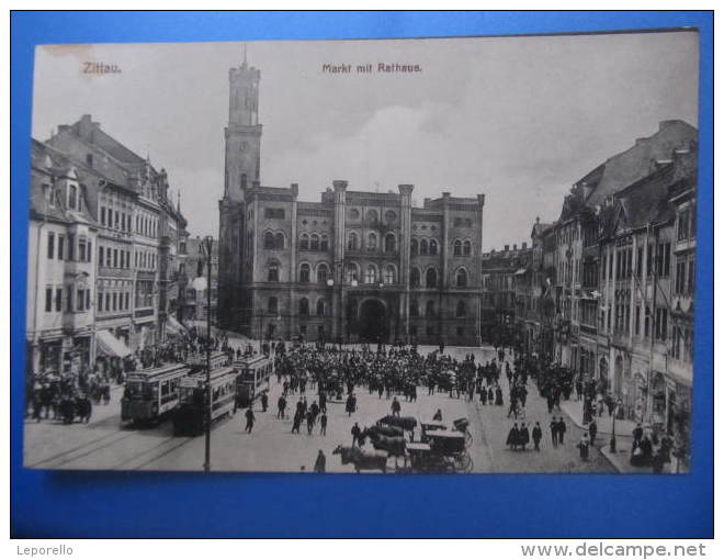 AK ZITTAU Strassenbahn 1918  //  W5566 - Zittau