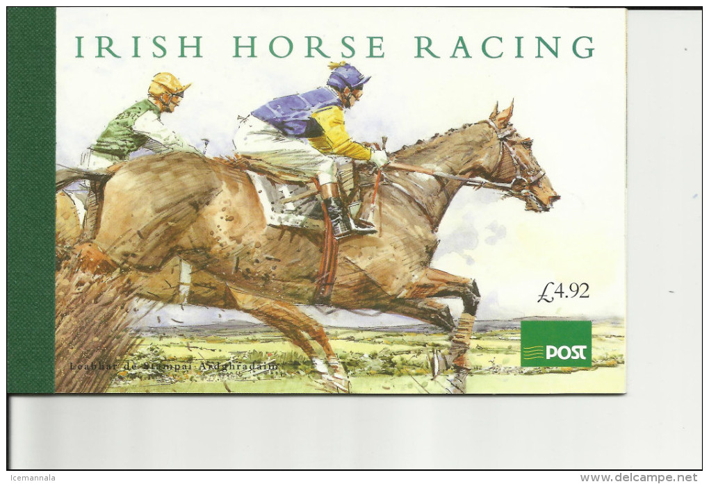 CARNET IRISH HORSE RACING - Markenheftchen