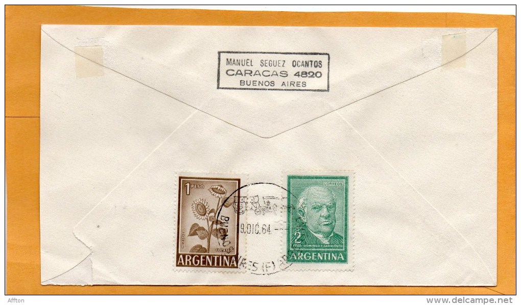 Argentina 1964 FDC - FDC