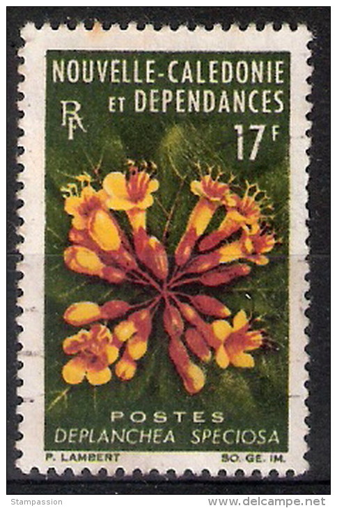 Nouvelle Calédonie 1965 - N° YT  321 ** MNH  (gomme Imparfaite, Mais Sans Trace De Charnière - Poisson, Corail) - Neufs