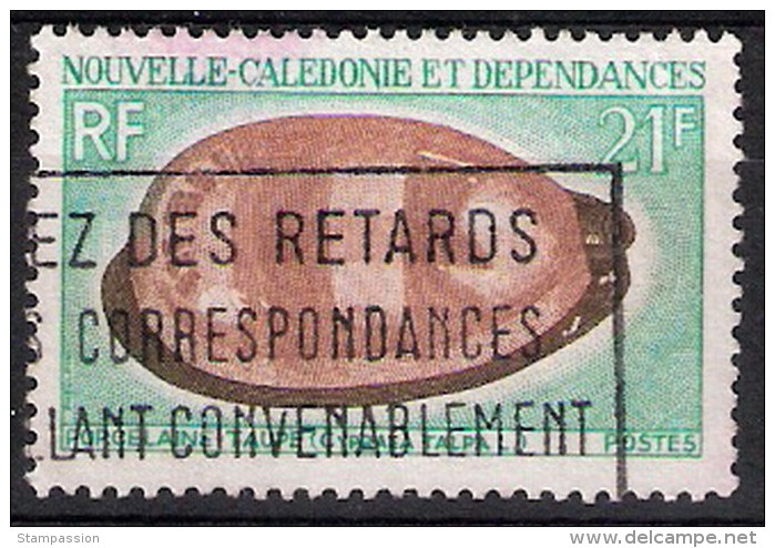 Nouvelle Calédonie 1971 - N° YT  371 Oblitéré, Used  - Coquillage, Shell - Gebraucht