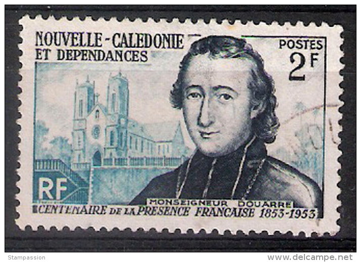 Nouvelle Calédonie 1953 - N° YT  281 Oblitéré, Used  - Douarré, éclésiastique, - Used Stamps