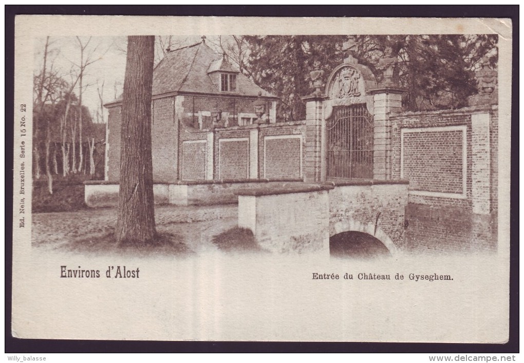 Environs D´ Alost - Aalst - Entrée Du Château De Gyseghem   // - Aalst