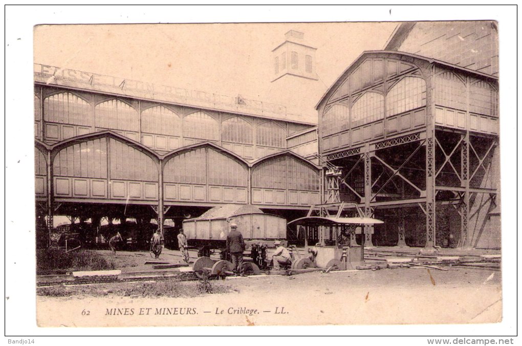 Noeud Les Mines - Fosse  Leon Renouf - Le Criblage     - Scan Recto-verso - Noeux Les Mines