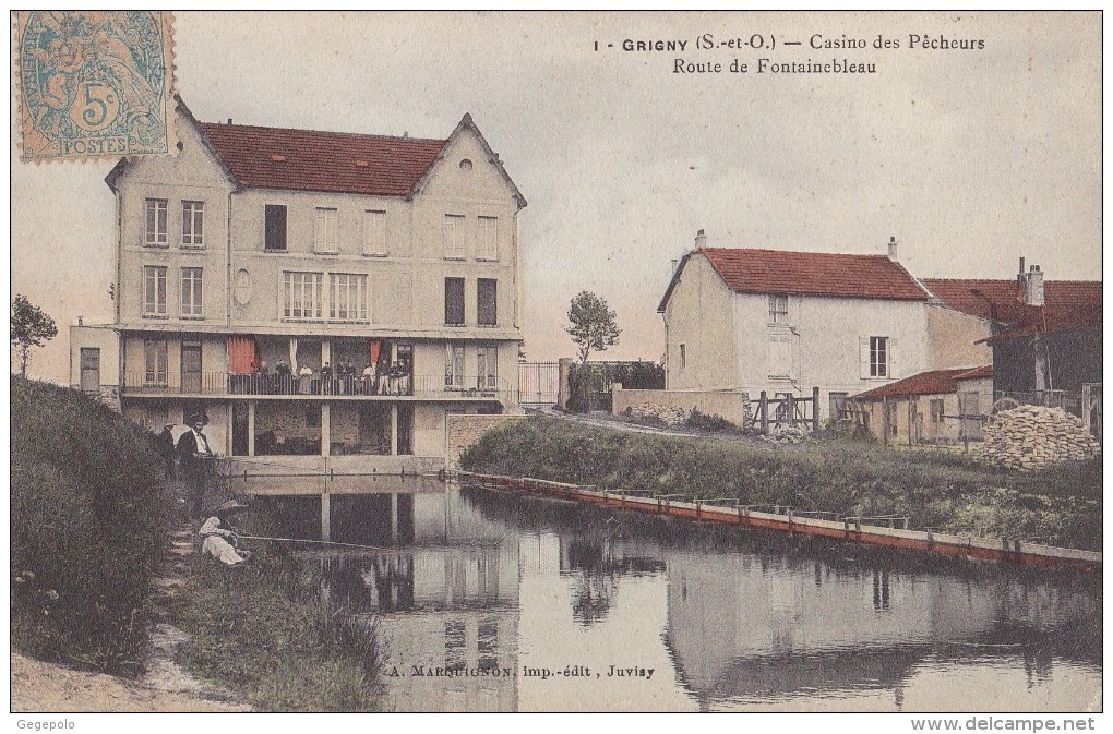 GRIGNY - Casino Des Pecheurs - Route De Fontainebleau - Grigny