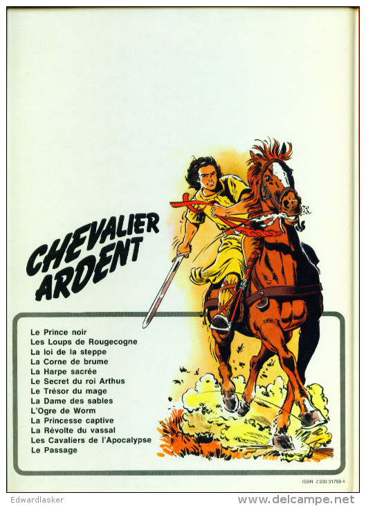 CHEVALIER ARDENT : L´Ogre De Worm //François Craenhals - Casterman 1981 - Très Bon état - Chevalier Ardent