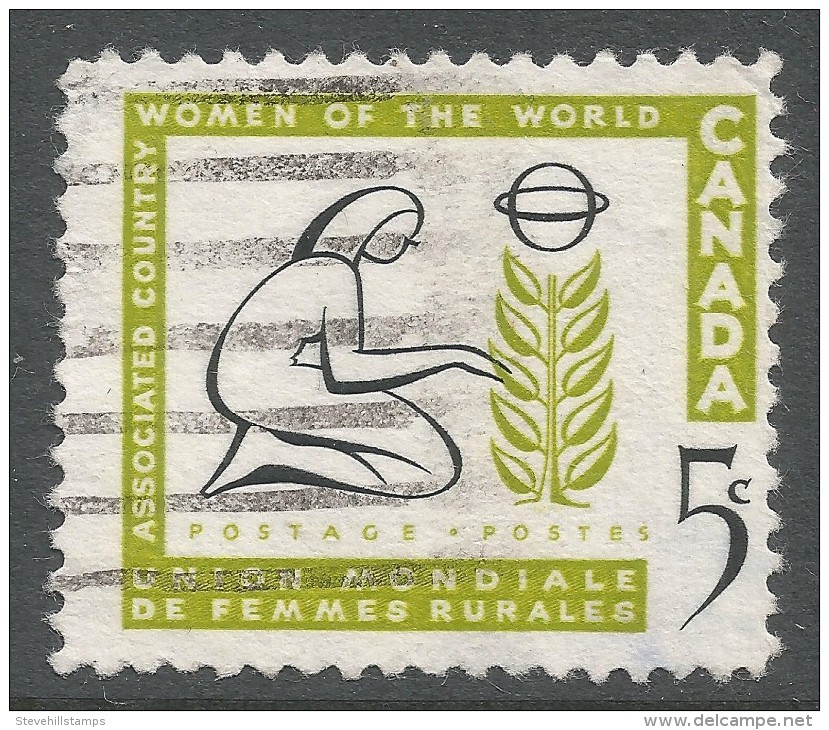 Canada. 1959 Associated Country Women Of The World Commemoration. 5c Used - Used Stamps