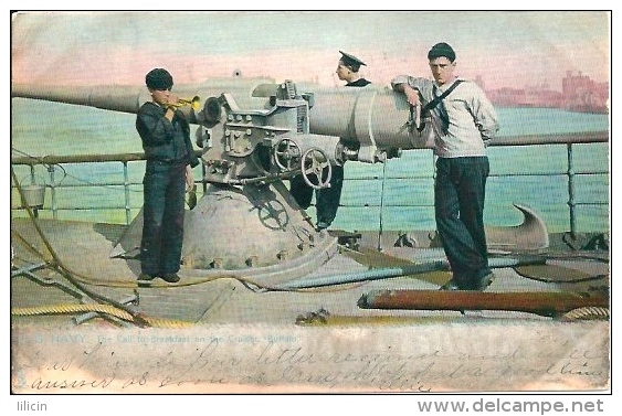 Postcard (Ships) - US Scout Ship Chester (fastest In The World 26.52 Knots) 1908 - Guerra