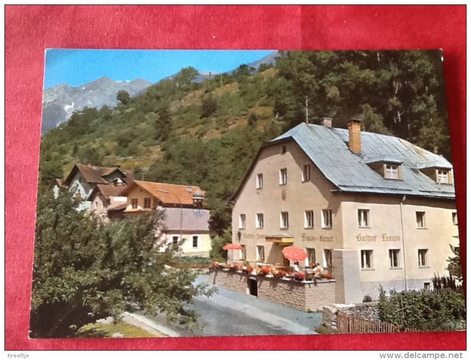 Österreich Gasthof TRAUBE Und Pension CARNOT Landeck - Hotels & Gaststätten