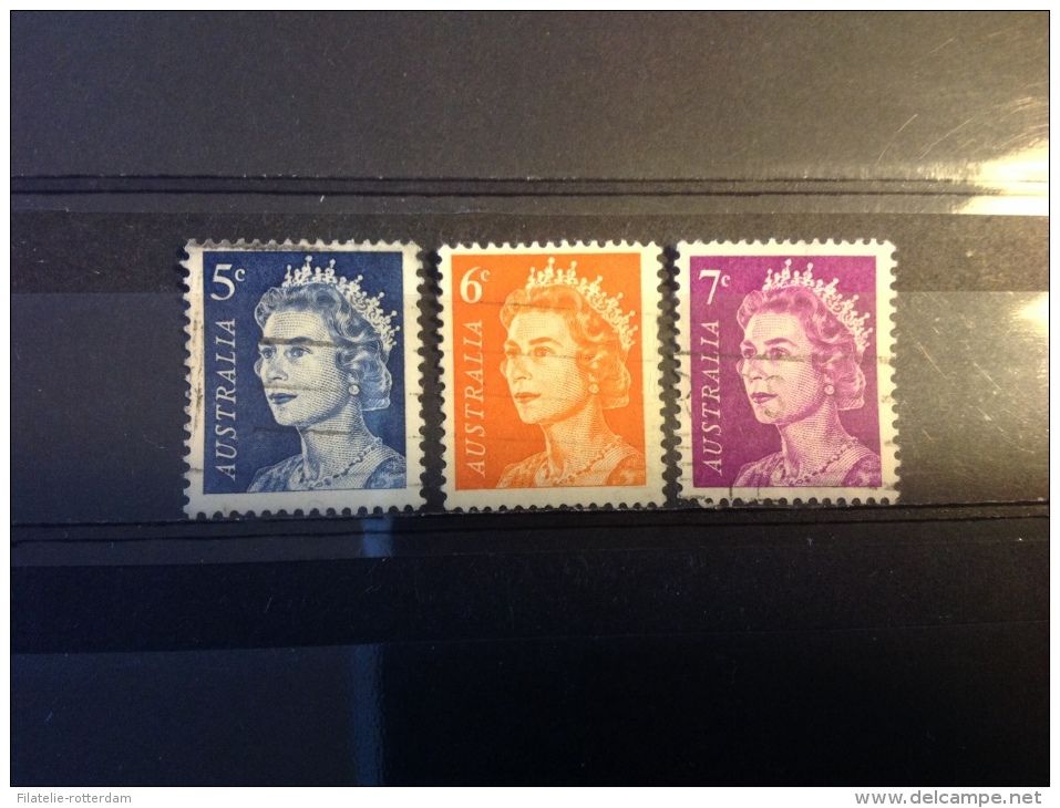 Australië / Australia - Serie Koningin Elizabeth 1967/1971 - Gebruikt