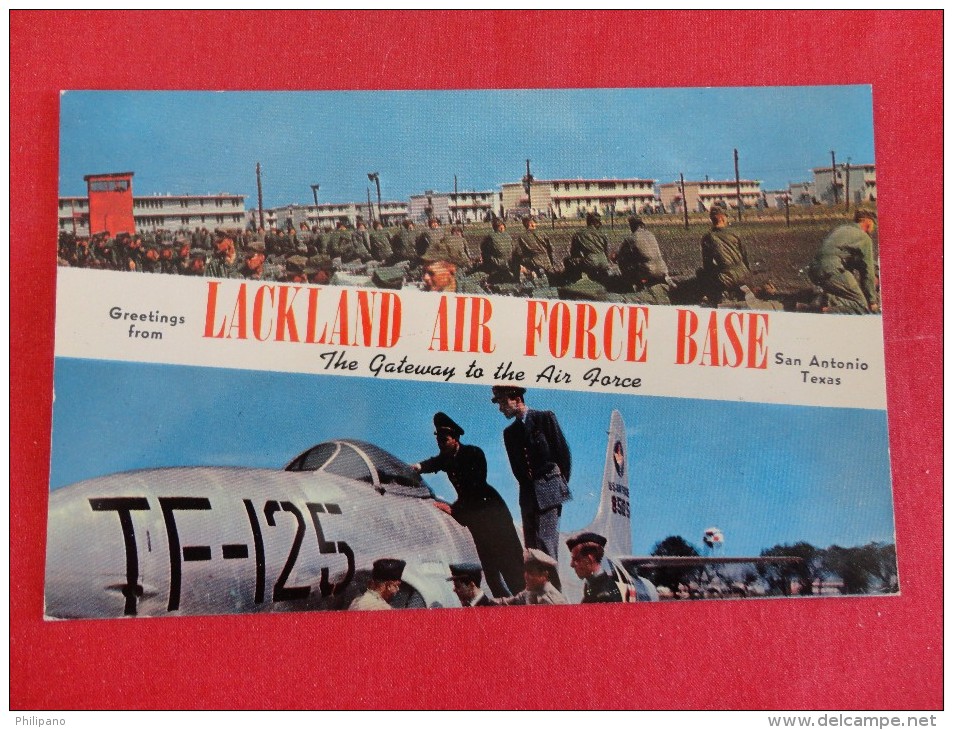 Texas > San Antonio  Lackland Air Force Base Not Mailed   Ref 1177 - San Antonio