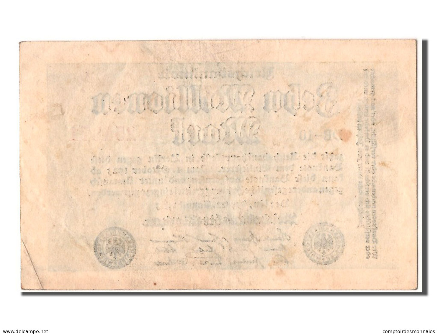 Billet, Allemagne, 10 Millionen Mark, 1923, 1923-08-22, SUP - 10 Millionen Mark