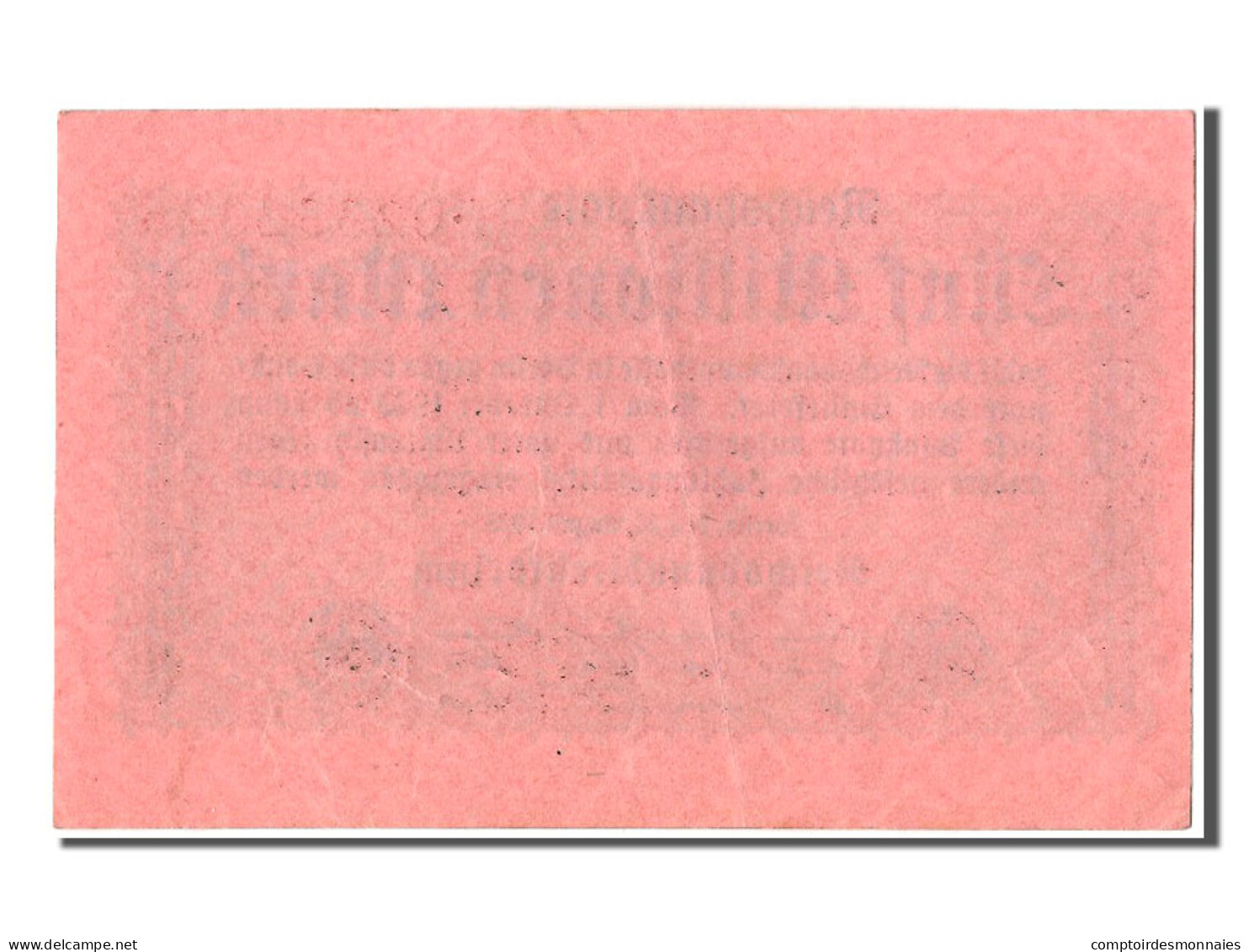 Billet, Allemagne, 5 Millionen Mark, 1923, 1923-08-20, SPL - 5 Miljoen Mark