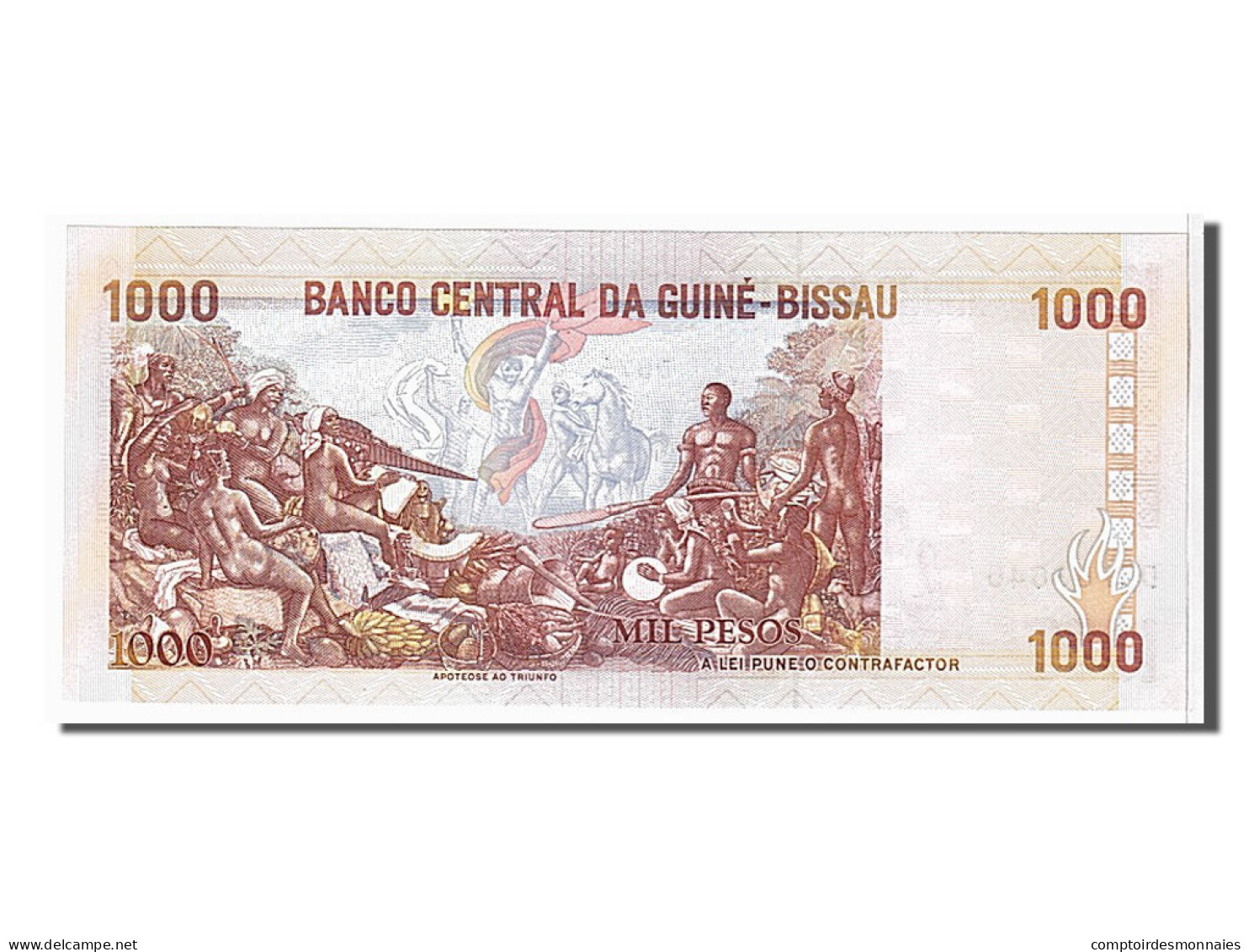 Billet, Guinea-Bissau, 1000 Pesos, 1993, KM:13b, NEUF - Guinea-Bissau