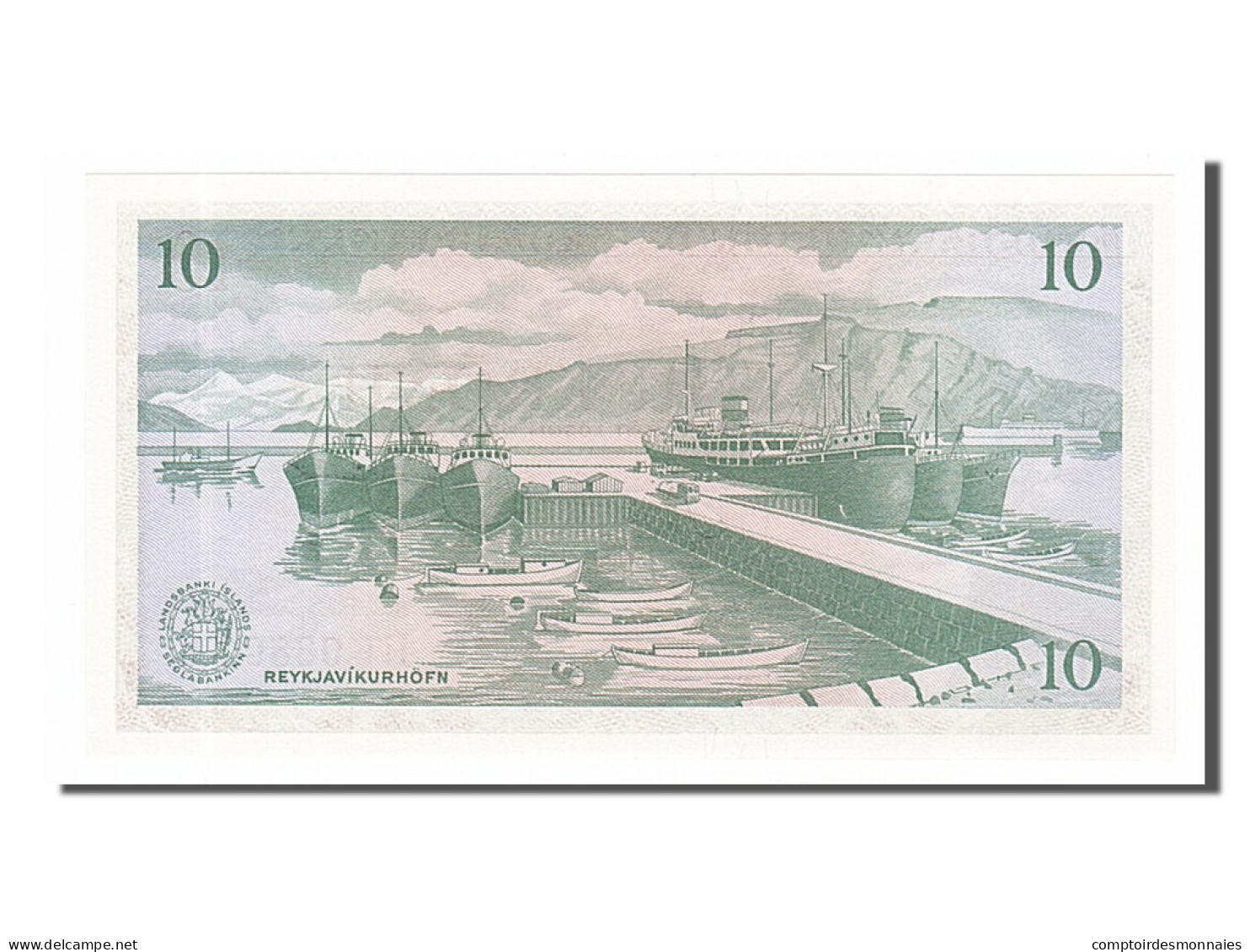 Billet, Iceland, 10 Kronur, 1957, NEUF - IJsland