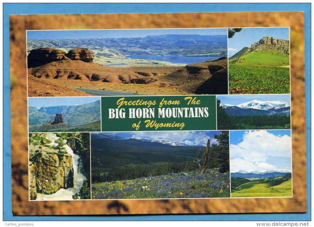 Greetings From The BIG HORN MOUNTAINS  Of Wyoming - Autres & Non Classés