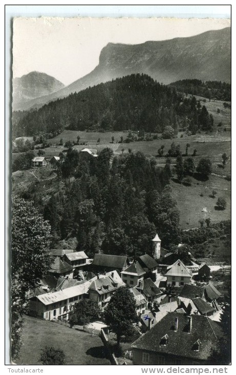 CPSM 38  ST PIERRE D ENTREMONT VUE GENERALE 1957 - Saint-Pierre-d'Entremont