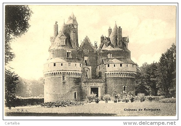 CPA 80 Somme Rambures Château De Rambures - Autres & Non Classés