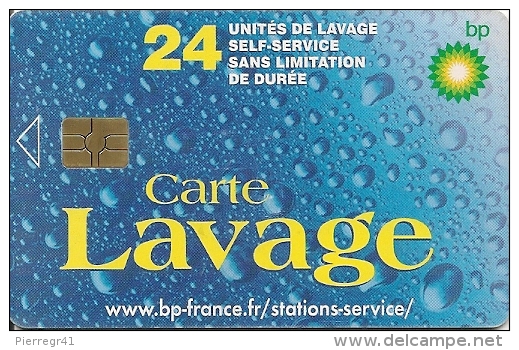 CARTE-PUCE-GEM 6--LAVAGE-BP-24-UNITES-TBE - Lavage Auto