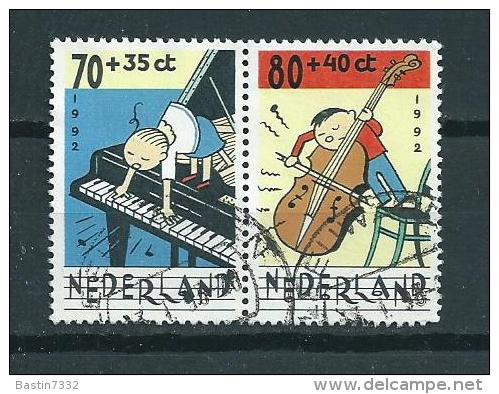 1992 Netherlands Combi 70+80 Cent Child Welfare,kinderzegels Used/gebruikt/oblitere - Gebruikt