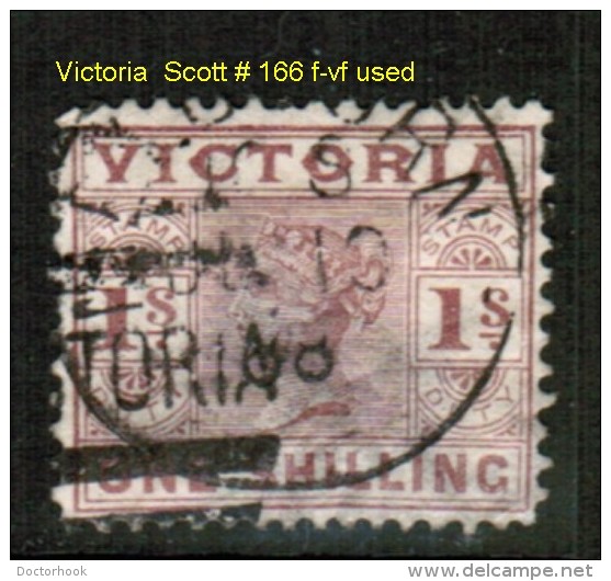 VICTORIA    Scott  # 166  F-VF USED - Oblitérés
