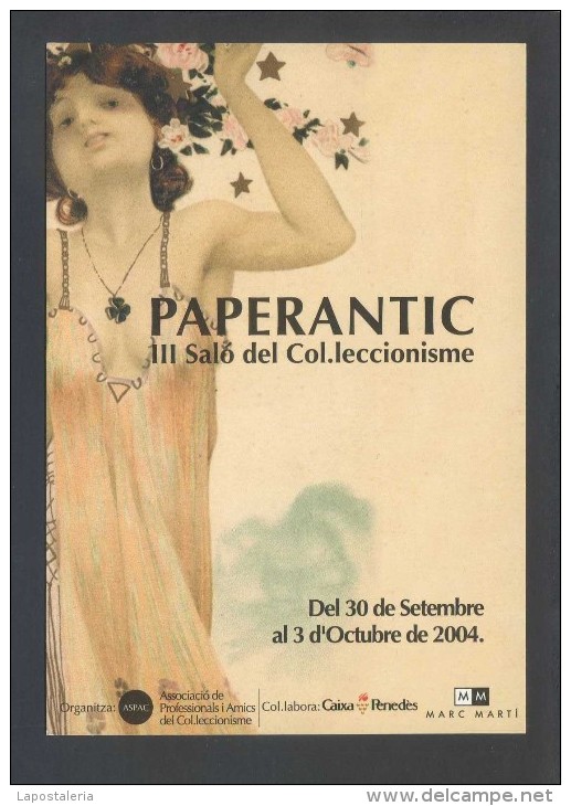 Barcelona. *PaperAntic - III Saló Del Col.leccionisme * Circulada 2004. - Bourses & Salons De Collections